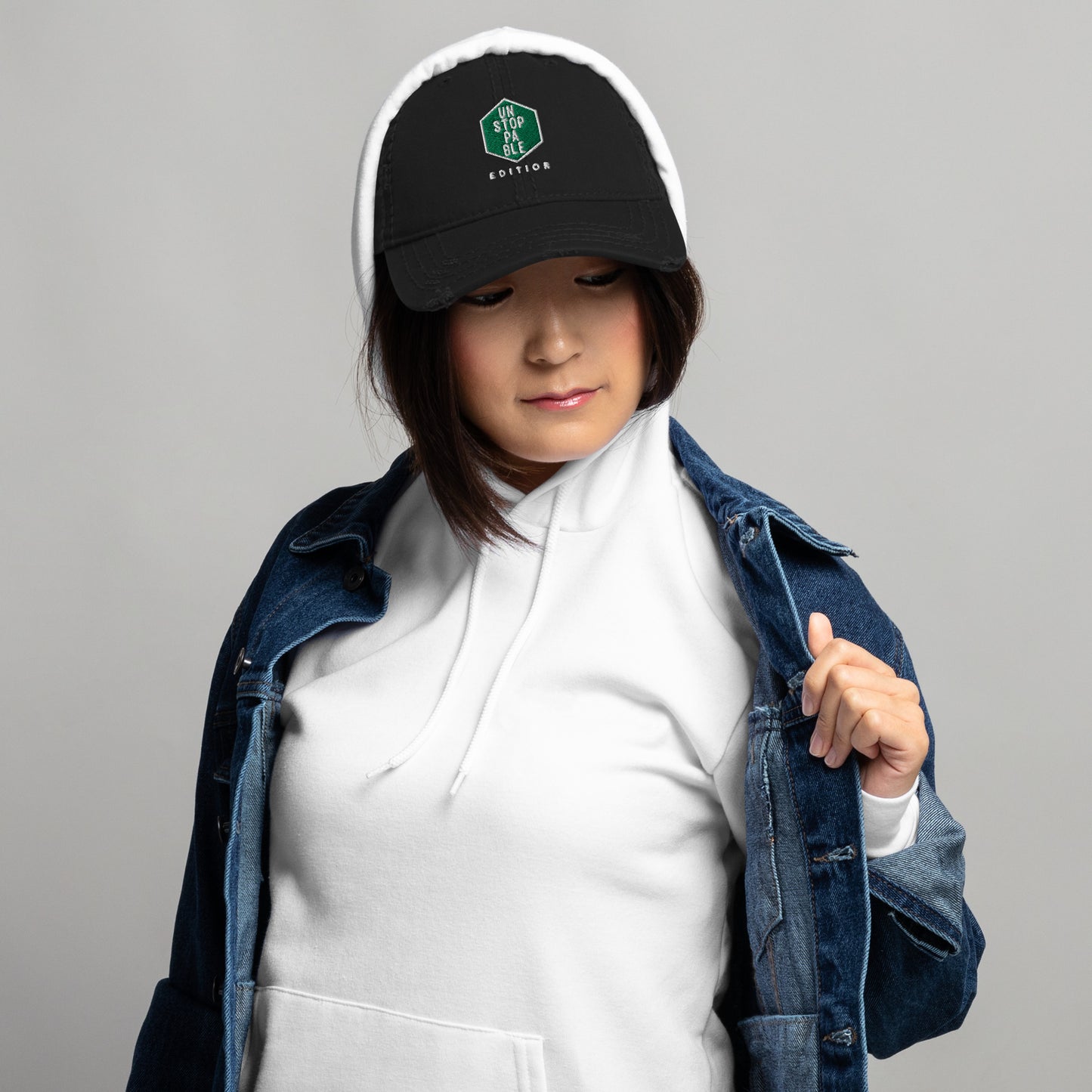 Unstoppable Edition/ Distressed Dad Hat