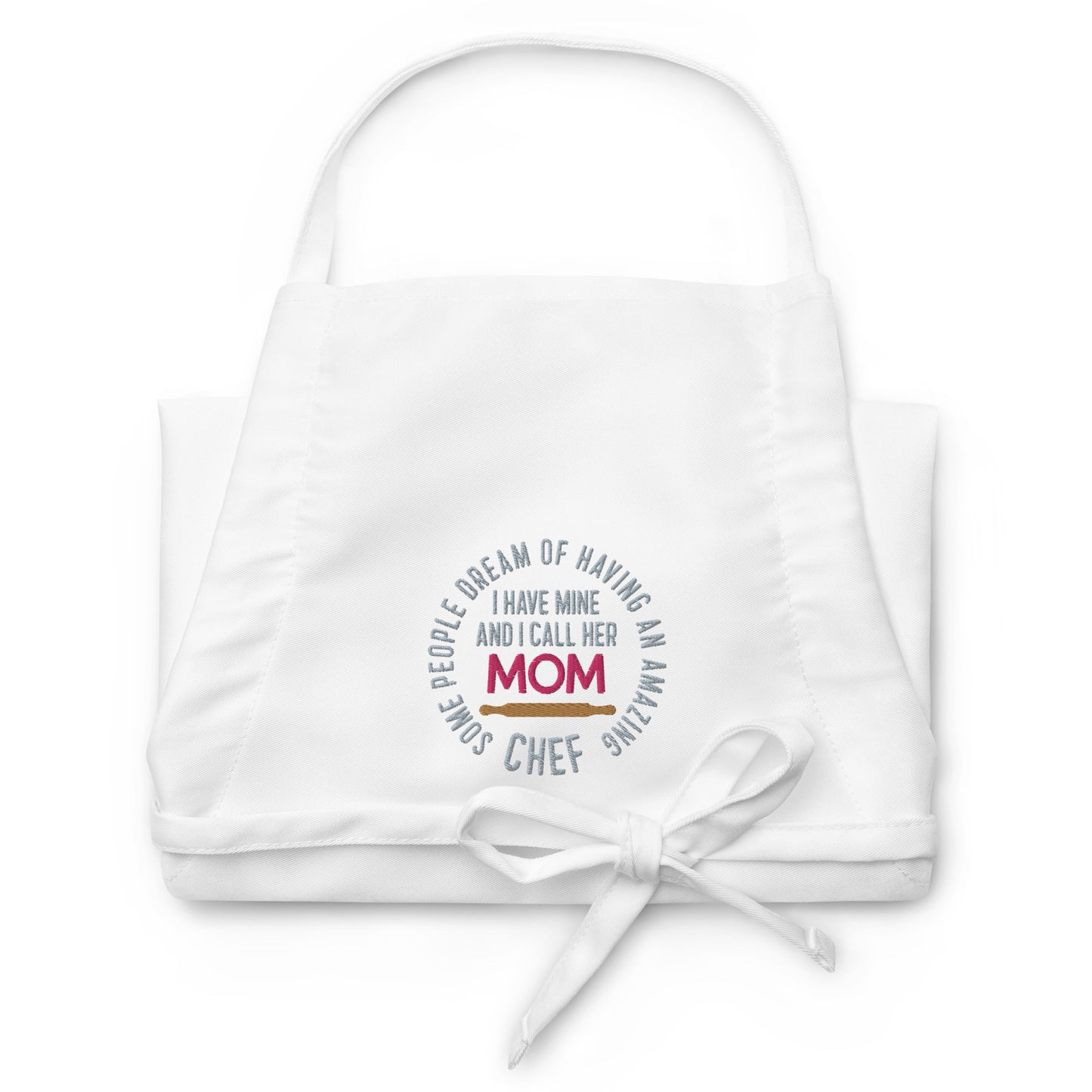 Amazing Chef MOM / Embroidered Apron