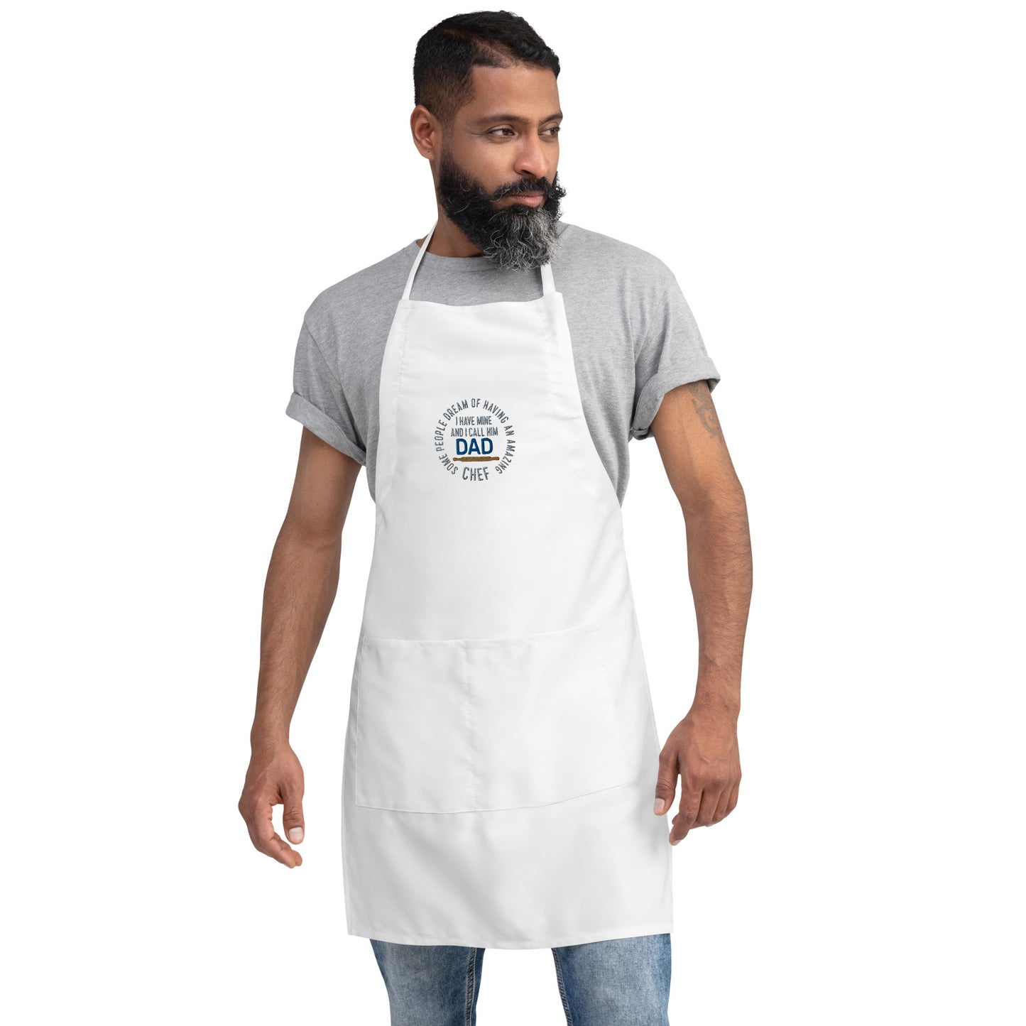 Amazing Chef DAD / Embroidered Apron
