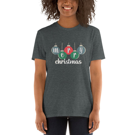 Christmas Edition Merry Christmas Unisex T-shirt - Festive Apparel