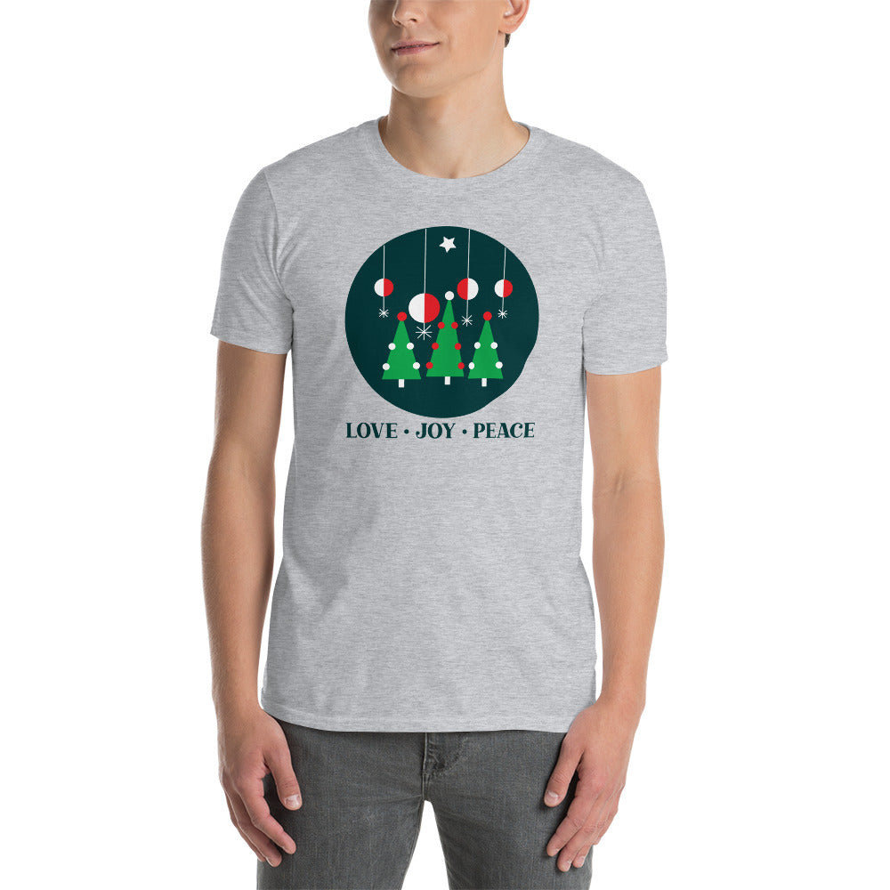 Christmas Edition / Love, Joy, Peace T-shirt Unisex