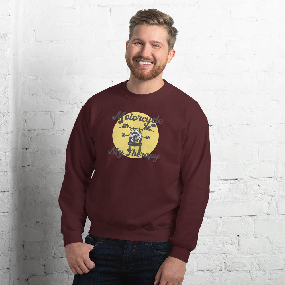 Motorcycle My Therapy / Unisex Sweatshirt