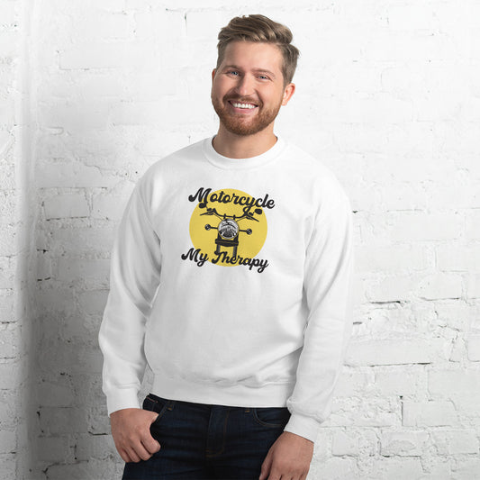 Motorcycle My Therapy Unisex Sweatshirt - MotoGear