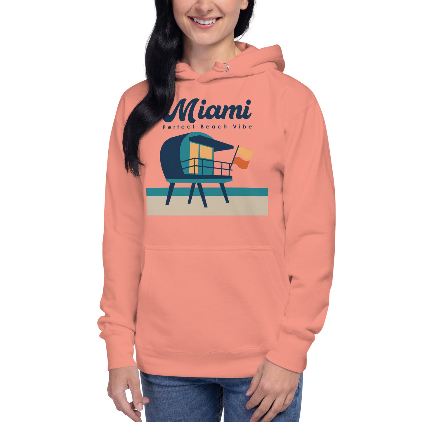 MIAMI BEACH VIBE / City Edition / Unisex Hoodie
