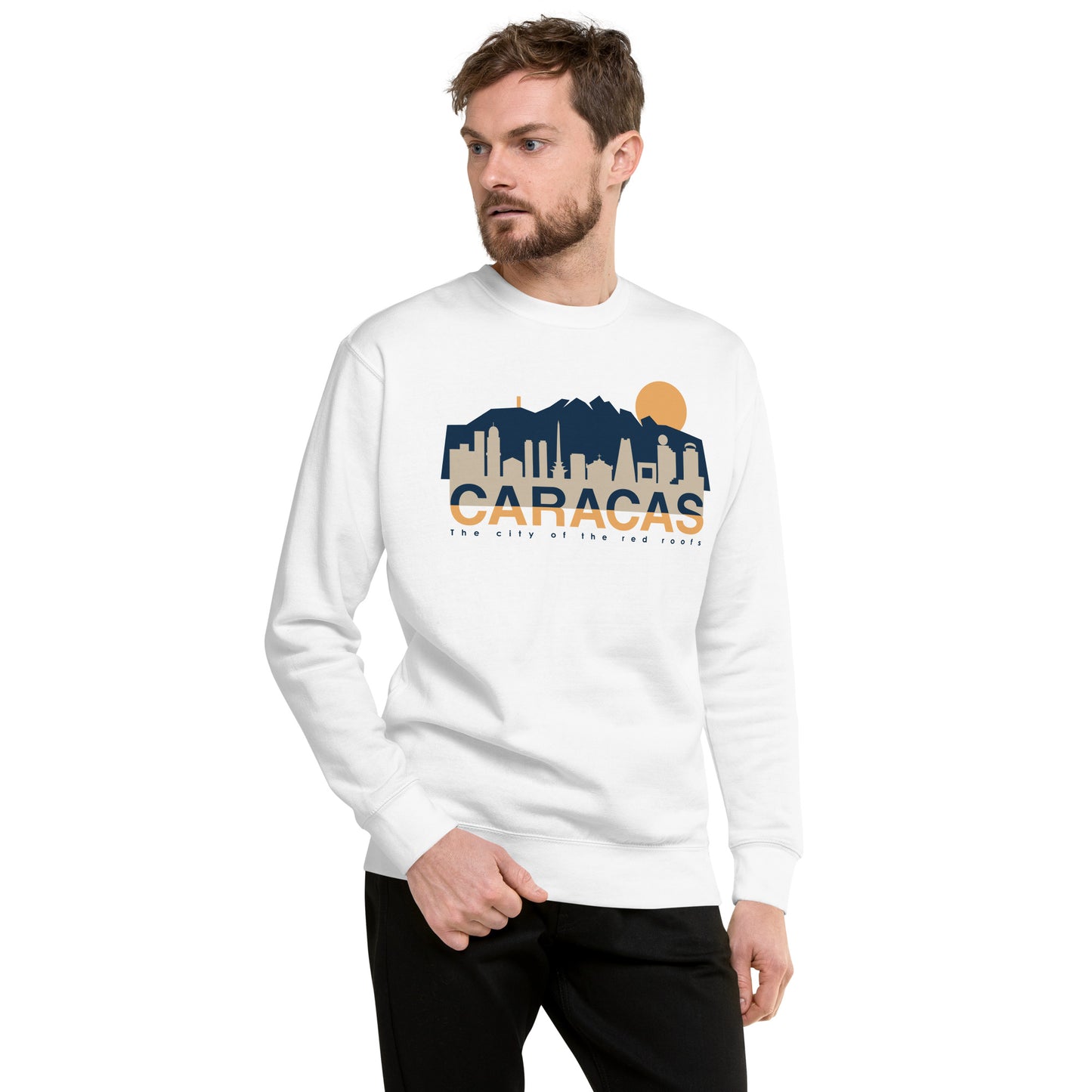 CARACAS / City Edition / Unisex Premium Sweatshirt / Franela
