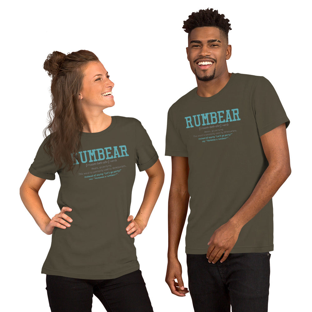 RUMBEAR / Expressions / Unisex t-shirt / Franela