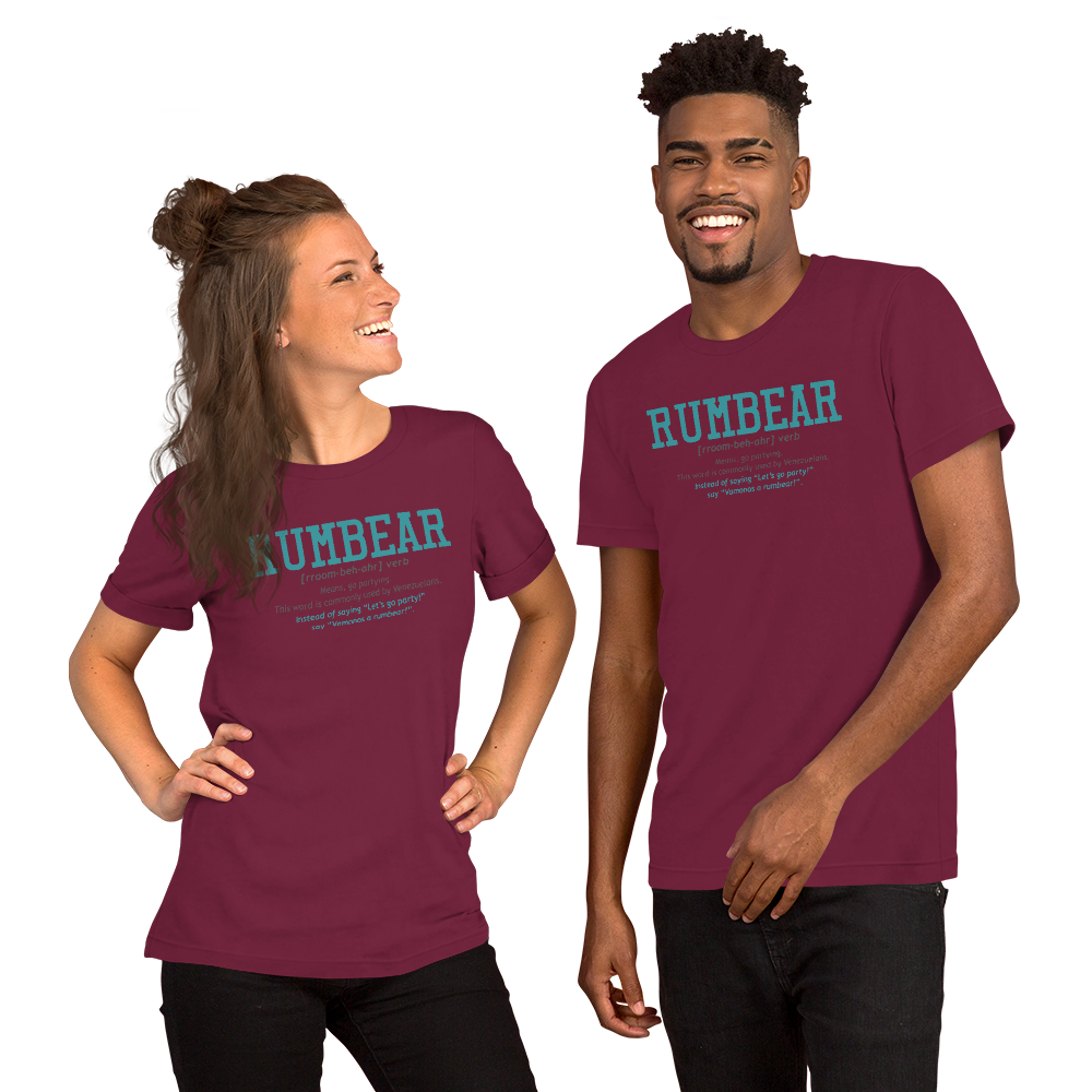 RUMBEAR / Expressions / Unisex t-shirt / Franela