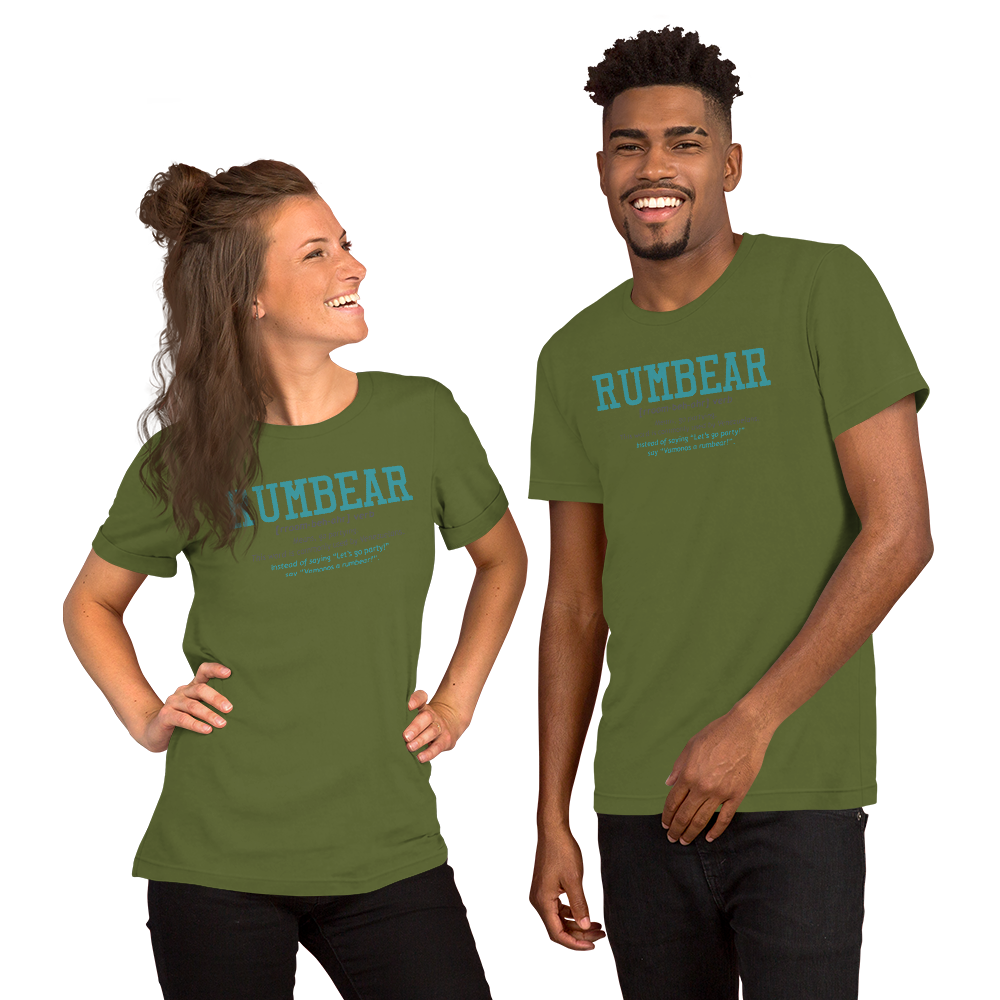 RUMBEAR / Expressions / Unisex t-shirt / Franela