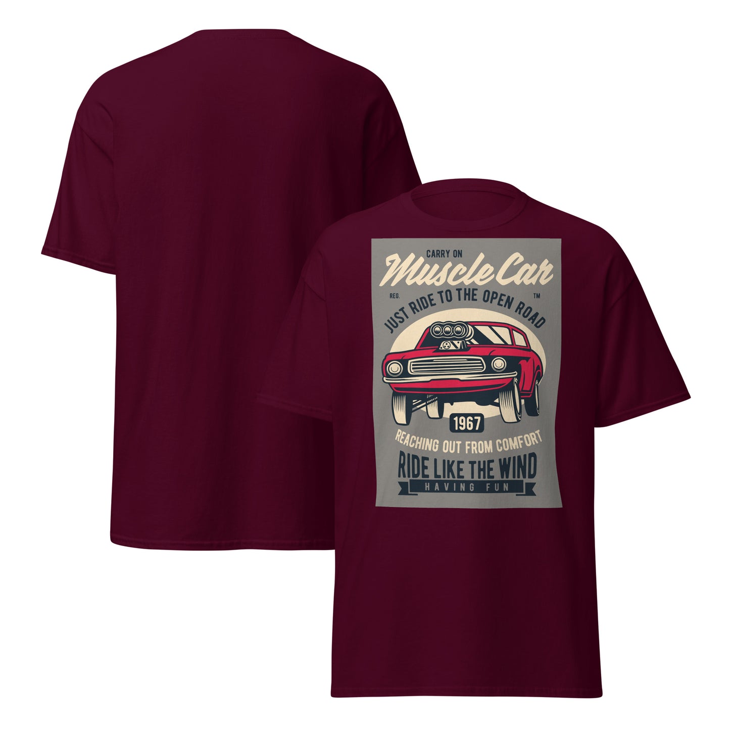 Muscle Car Enthusiast classic tee