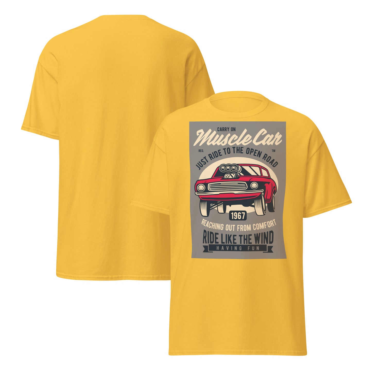 Muscle Car Enthusiast classic tee