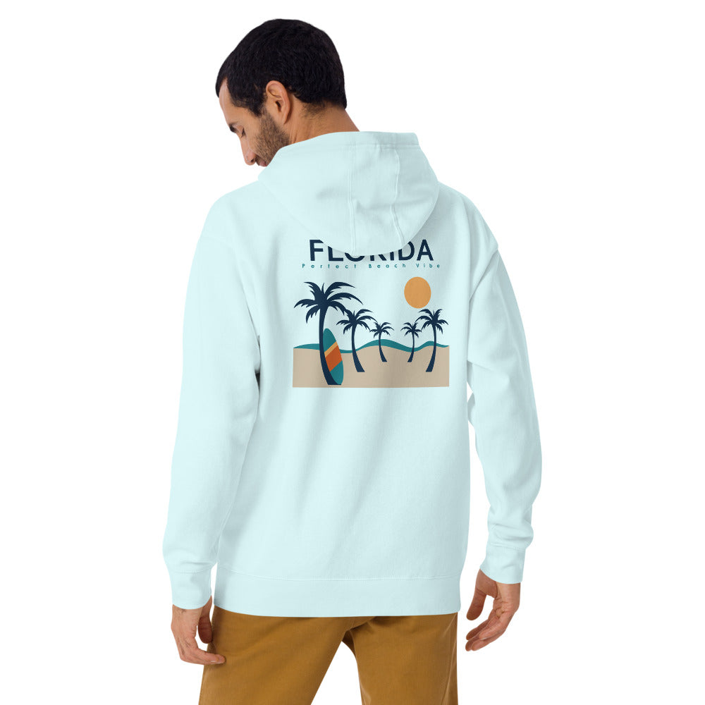 Florida Beach Vibe City Edition hoodie back