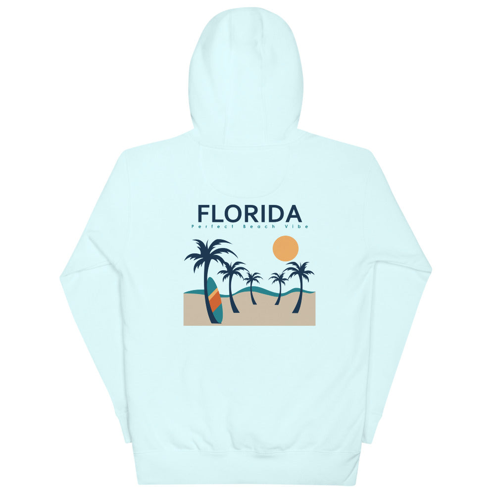 Florida Beach Vibe City Edition hoodie back