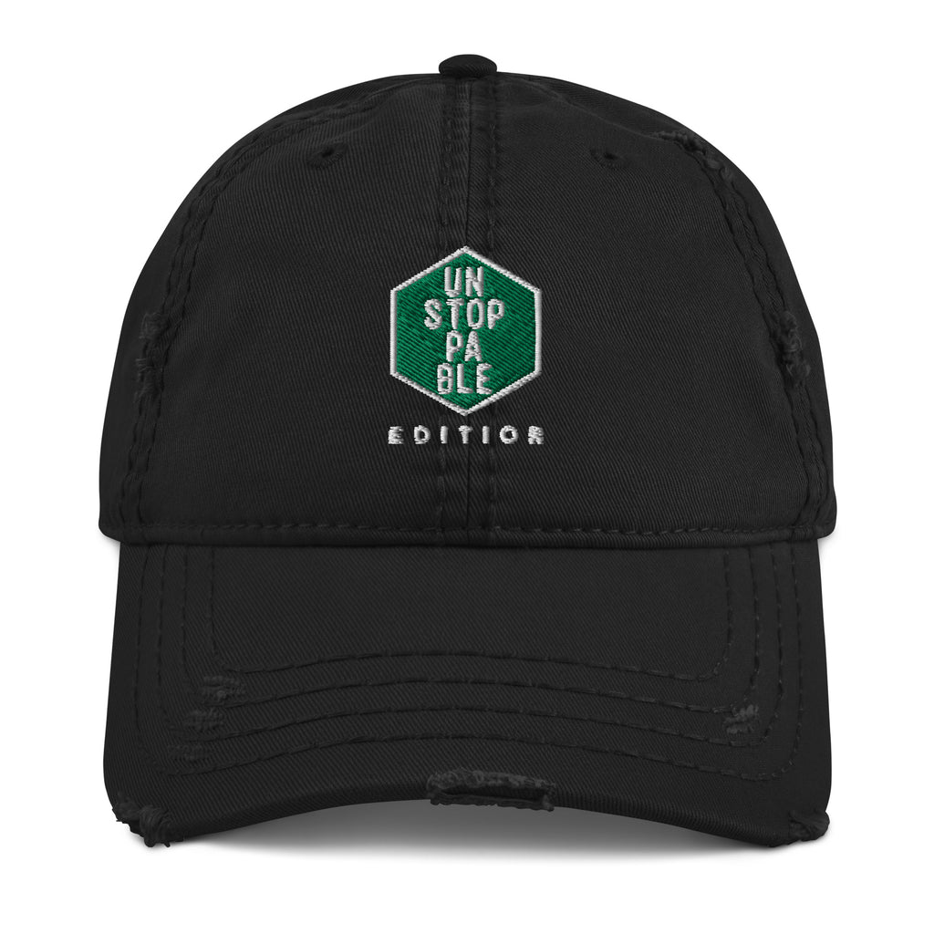 Unstoppable Edition Distressed Dad Hat - TrendSetter