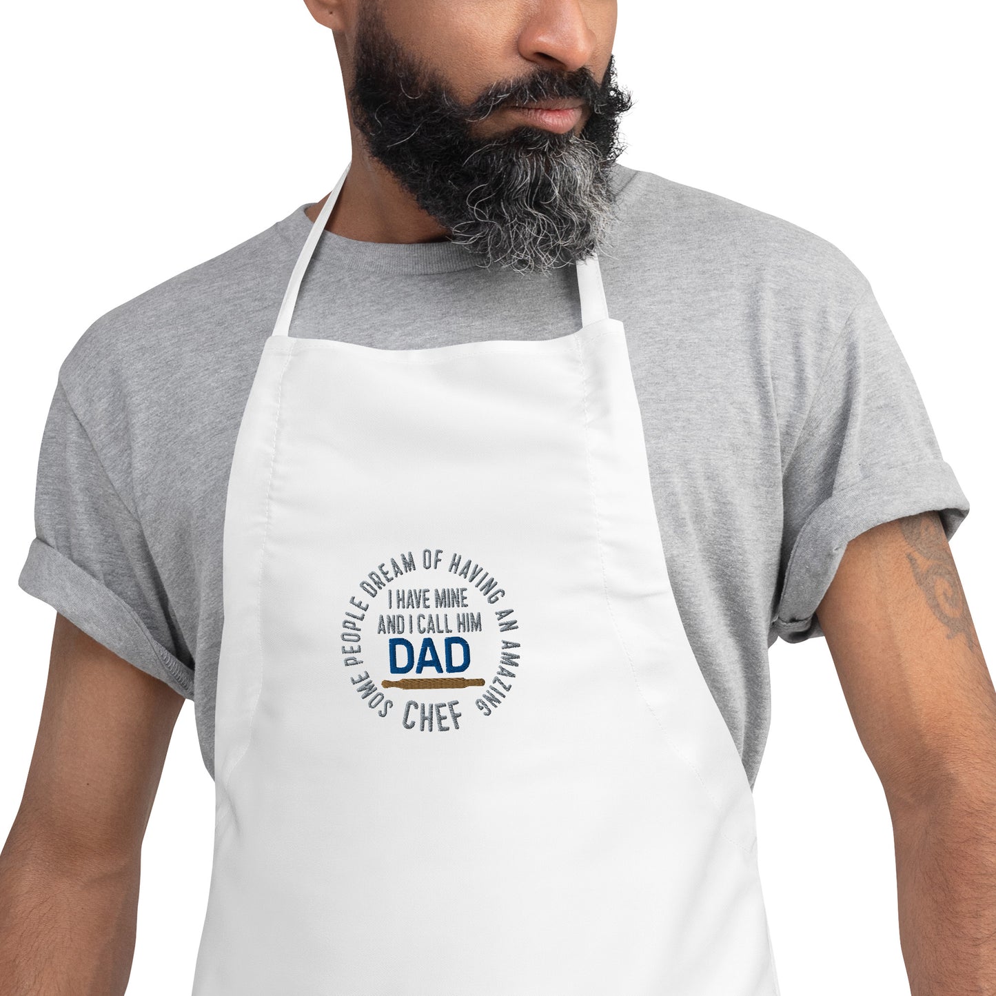 Amazing Chef DAD / Embroidered Apron