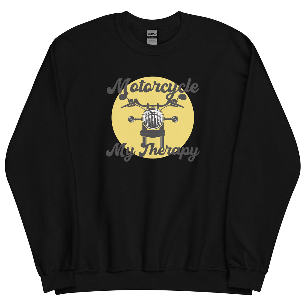 Motorcycle My Therapy Unisex Sweatshirt - MotoGear