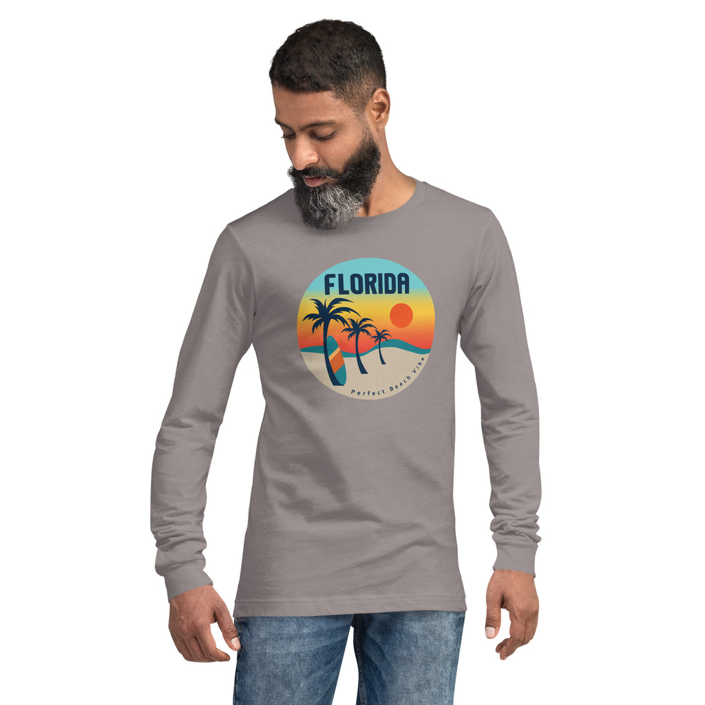 Florida City Edition Unisex Long Sleeve T-shirt | Stylish & Comfortable - Sasasco