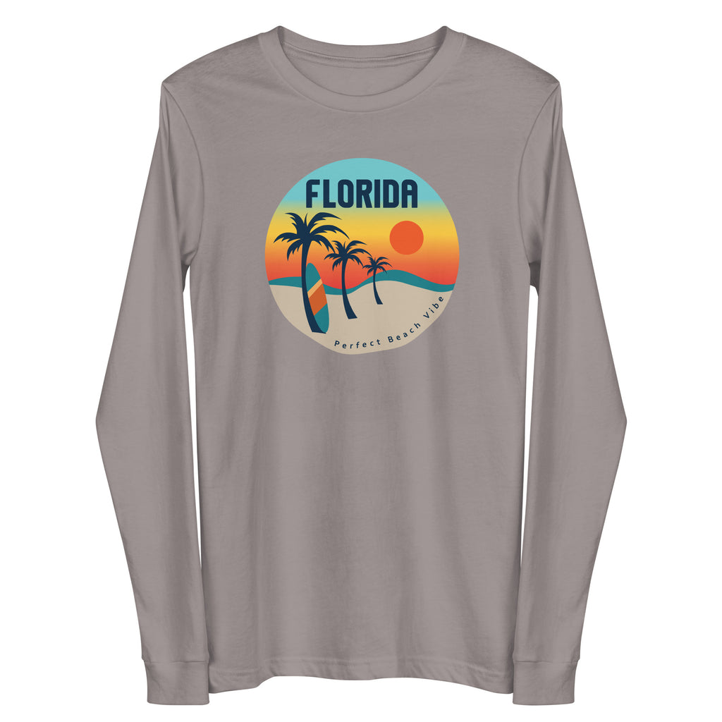 Florida City Edition Unisex Long Sleeve T-shirt | Stylish & Comfortable - Sasasco