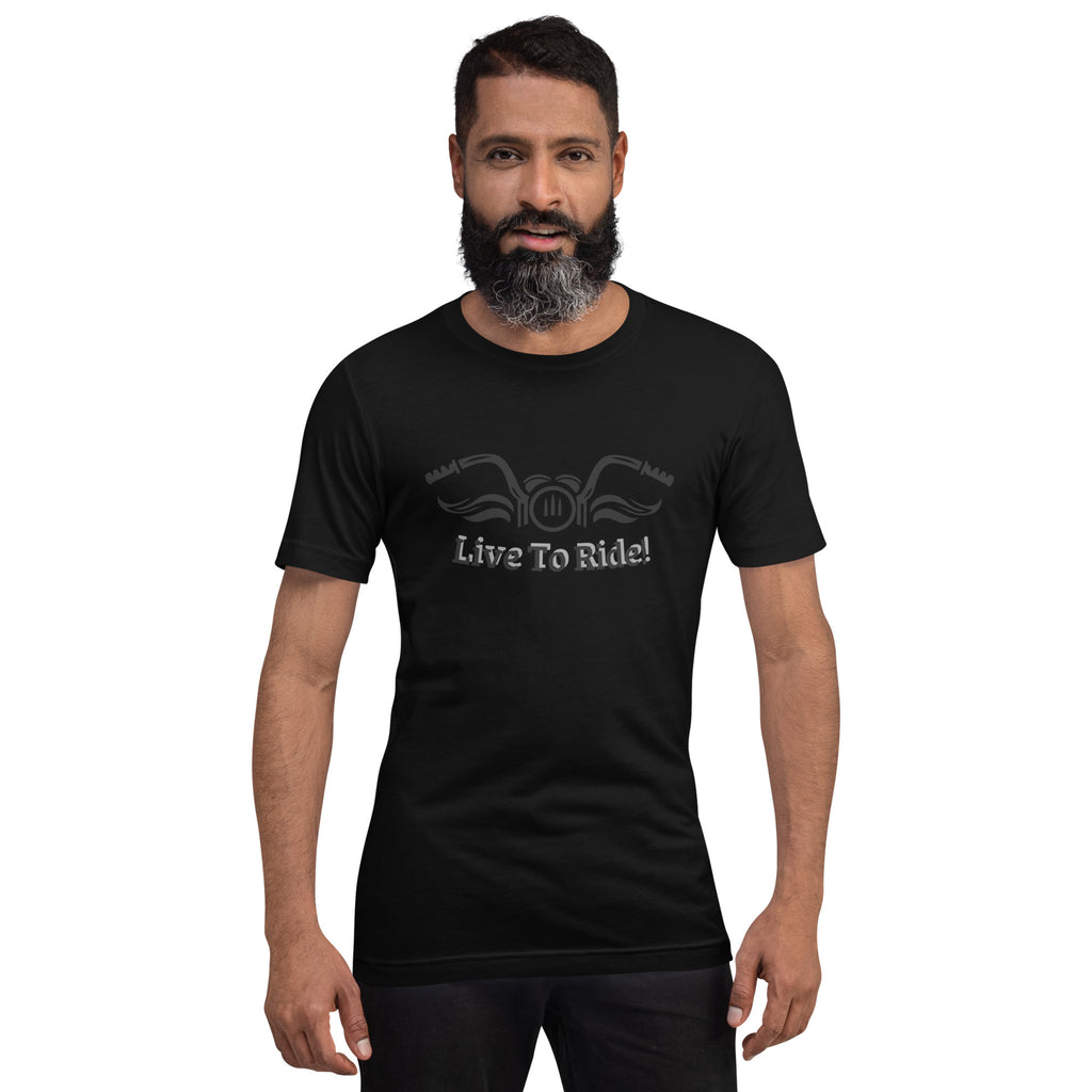 Live To Ride Unisex T-shirt - Stylish & Comfortable | Sasasco