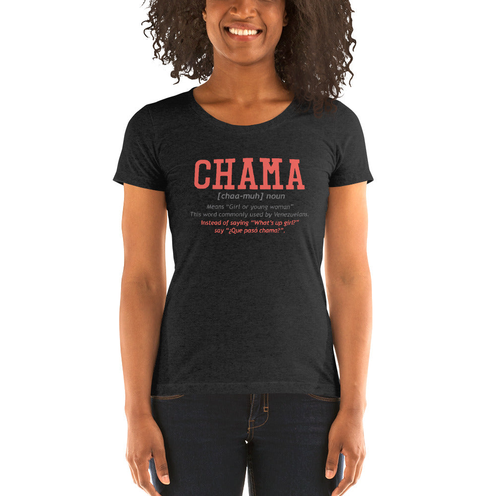CHAMA Expressions Ladies' short sleeve t-shirt Franela