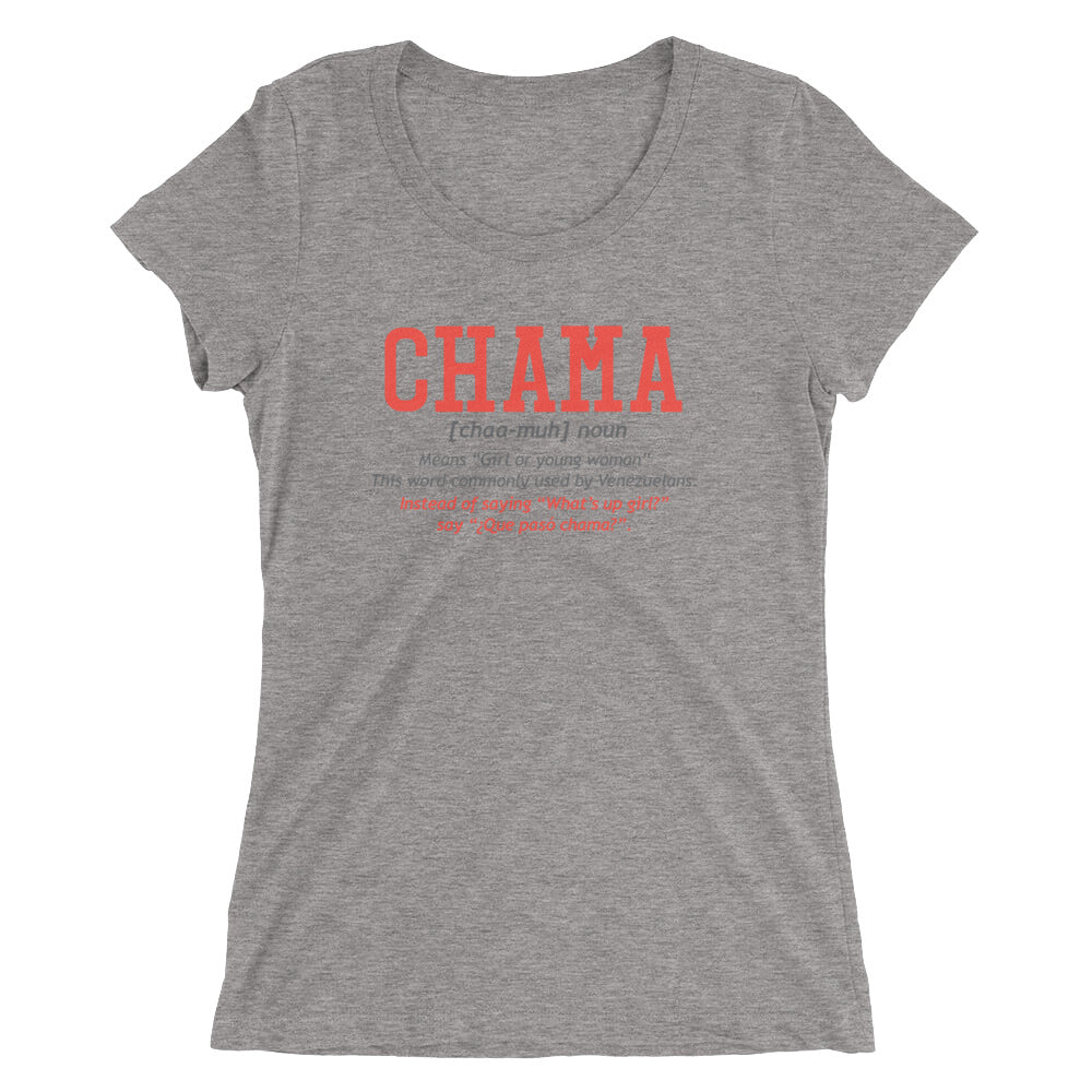CHAMA Expressions Ladies' short sleeve t-shirt Franela